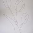 Tulip Word Art Personal Expressions Original Artwork