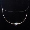 Spiral Floating Necklace- Sterling Silver- $40
