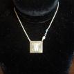 Monogrammed Necklace with Birthstones - Starting at $50