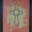 2-D Cross Original Acrylic Painting
