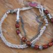 Twine and Textile Bracelets, starting at $30