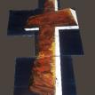 Johnny's Cross Original Acrylic Painting