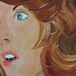 Self Portrait Original Acrylic Painting