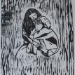 Comfort- Carved Wood Relief Print- $10 ea