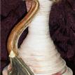 Snake Vase Detailed Ceramic Vase